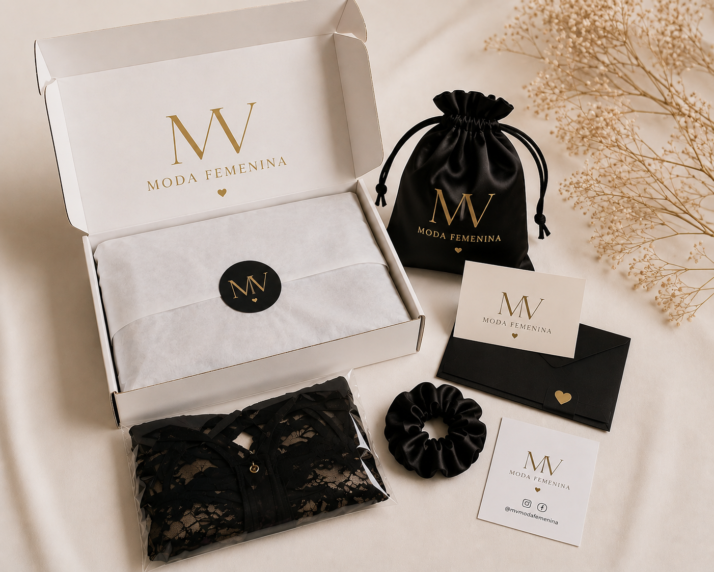 La experiencia de unboxing MV Moda Femenina
